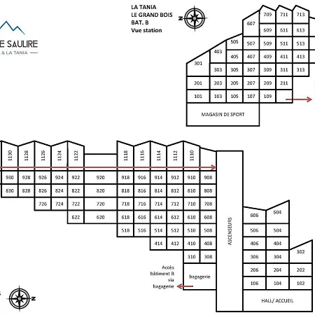 Confortable 2 Pieces, Skis Aux Pieds, Proche Commerces - Fr-1-182a-42
