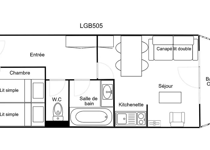 Confortable 2 Pieces, Skis Aux Pieds, Proche Commerces - Fr-1-182a-42 Lejlighed